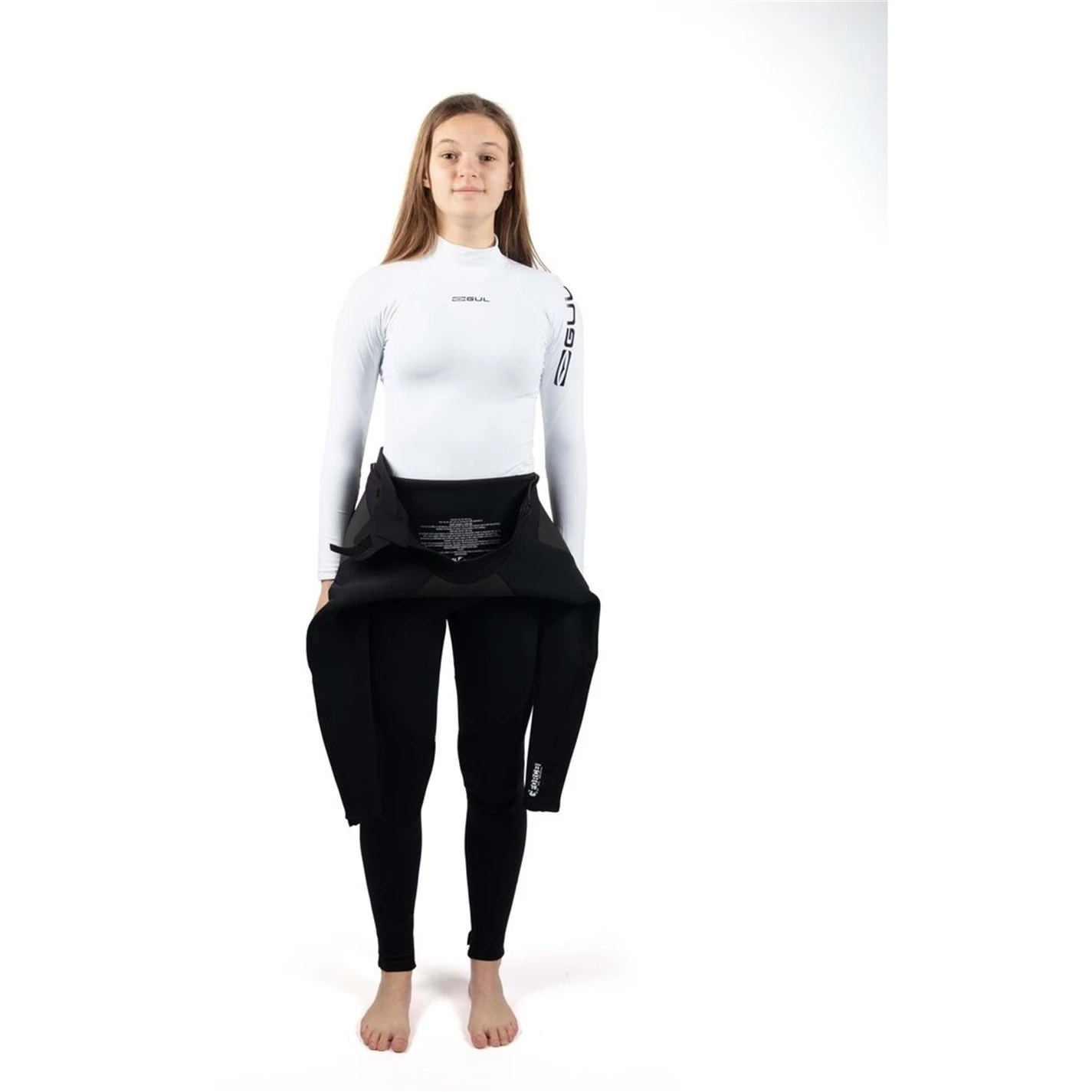 Gul UV PROTECT FL LS JNR RASHGUARD 1 Gul UV PROTECT FL LS JNR RASHGUARD