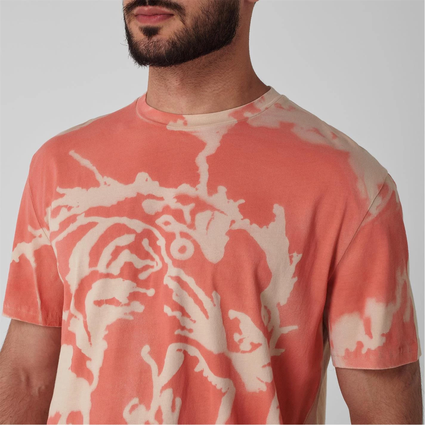 JUST CAVALLI Marble Tiger T Shirt 5 JUST CAVALLI Marble Tiger T Shirt - Image 5