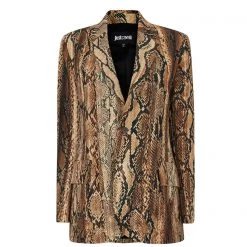 JUST CAVALLI Snake Blazer