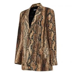 JUST CAVALLI Snake Blazer -Gul Sales Shop 32258805 xxl a11