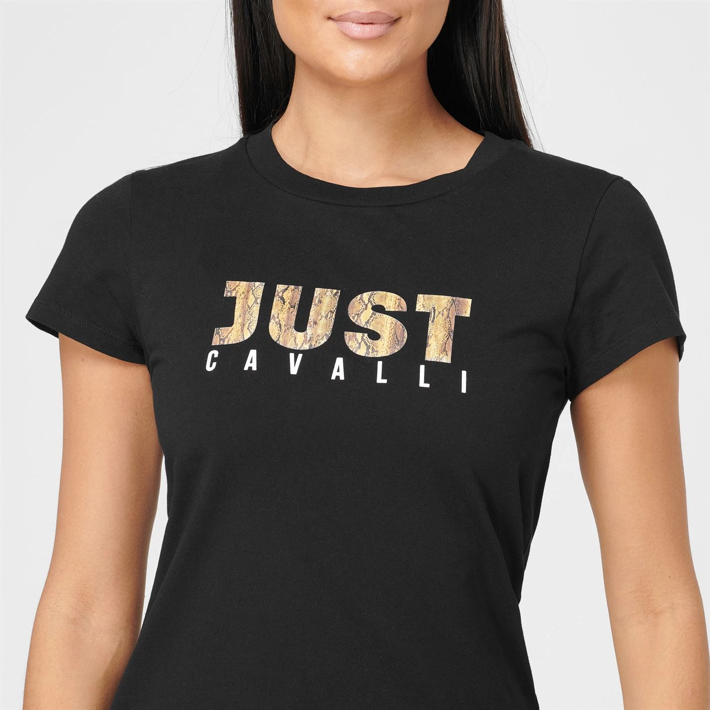JUST CAVALLI Snake Logo T-Shirt 5 JUST CAVALLI Snake Logo T-Shirt - Image 5