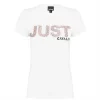 JUST CAVALLI Pearl Logo T-Shirt