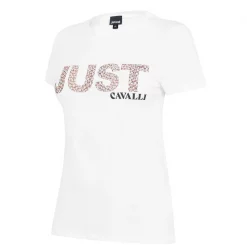 JUST CAVALLI Pearl Logo T-Shirt 13 JUST CAVALLI Pearl Logo T-Shirt -Gul Sales Shop 32259101 xxl a11