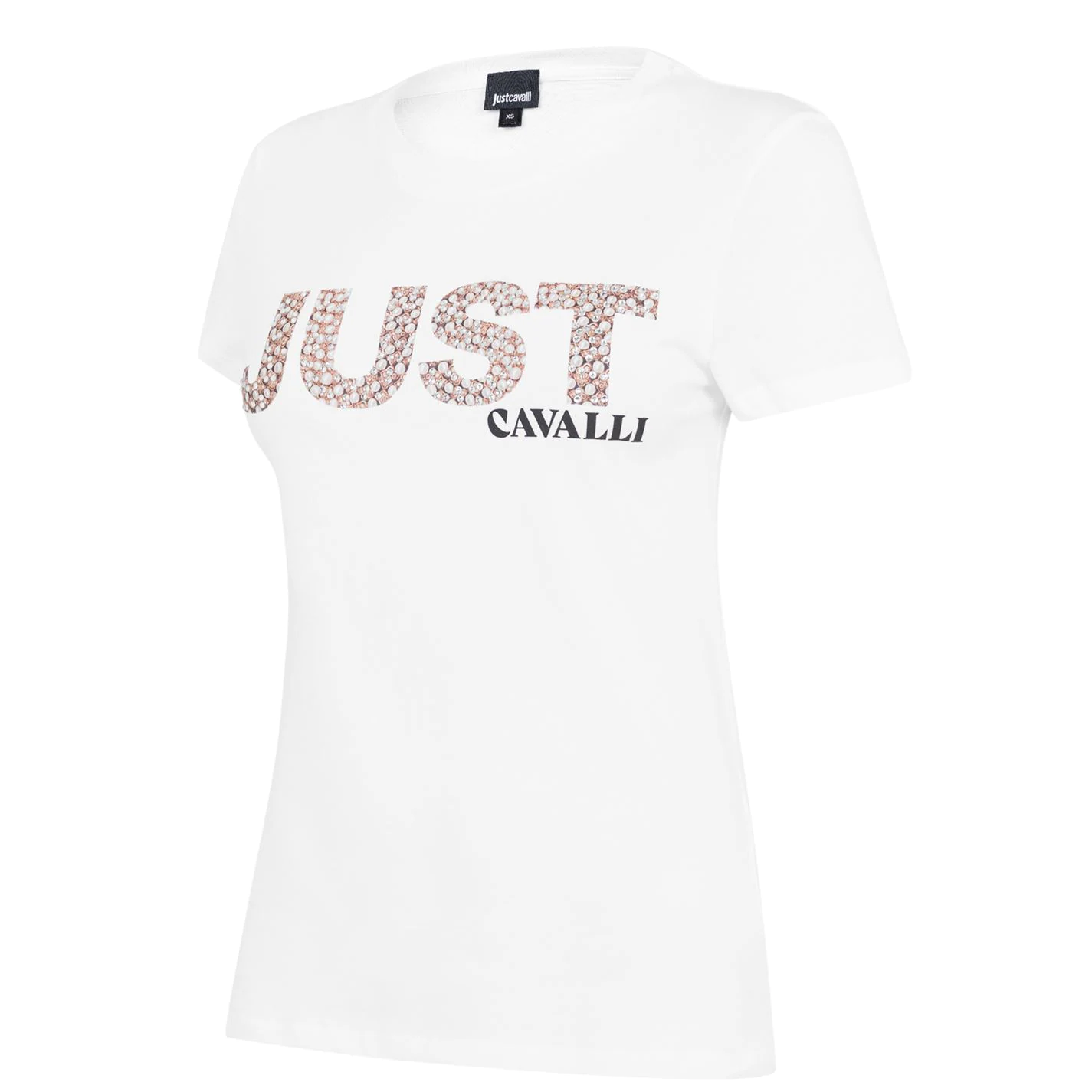JUST CAVALLI Pearl Logo T-Shirt 7 JUST CAVALLI Pearl Logo T-Shirt - Image 7