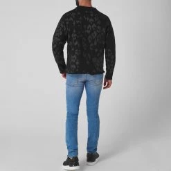 JUST CAVALLI Lynx Sweatshirt -Gul Sales Shop 52176803 xxl a3