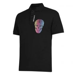 JUST CAVALLI Skull Print Polo Shirt -Gul Sales Shop 54223303 xxl a11