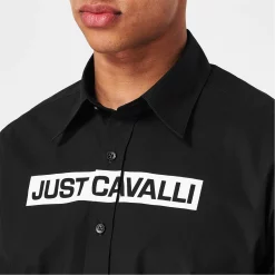 JUST CAVALLI David Logo Shirt -Gul Sales Shop 55902903 xxl a4