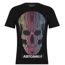 JUST CAVALLI Skull T Shirt