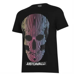 JUST CAVALLI Skull T Shirt -Gul Sales Shop 58410503 xxl a11