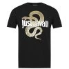 JUST CAVALLI Snake T-Shirt