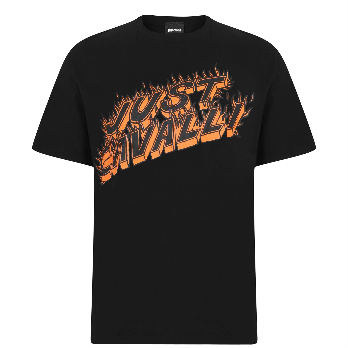 JUST CAVALLI Flame Logo Tee 1 JUST CAVALLI Flame Logo Tee