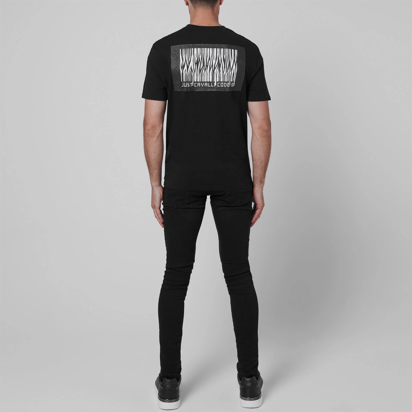 JUST CAVALLI Flame Logo Tee 4 JUST CAVALLI Flame Logo Tee - Image 4