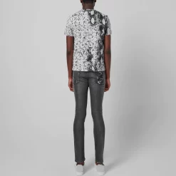 JUST CAVALLI Python T Shirt -Gul Sales Shop 59560203 xxl a3