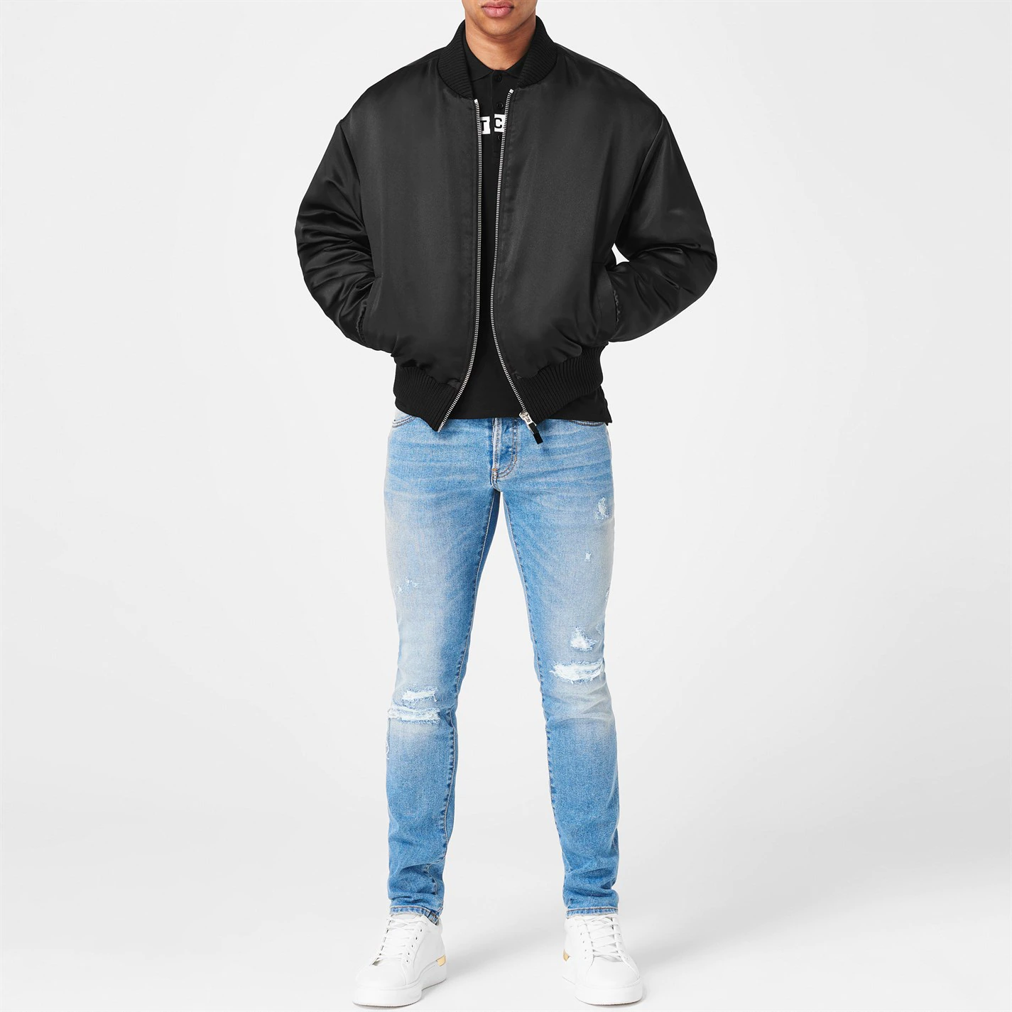 JUST CAVALLI Snake Bomber Jacket 2 JUST CAVALLI Snake Bomber Jacket - Image 2