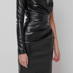 JUST CAVALLI One Shoulder Dress -Gul Sales Shop 64595403 xxl a6