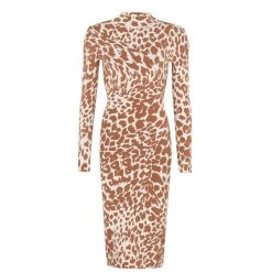 JUST CAVALLI Animal Print Dress