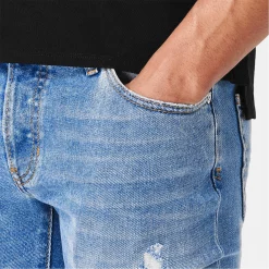 JUST CAVALLI 5 Pocket Ripped Jeans -Gul Sales Shop 64940018 xxl a4