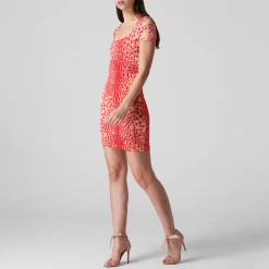 JUST CAVALLI Leopard Print Dress -Gul Sales Shop 64981812 xxl a2