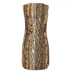 JUST CAVALLI Snake Dress -Gul Sales Shop 64982005 xxl a10