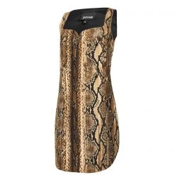 JUST CAVALLI Snake Dress -Gul Sales Shop 64982005 xxl a11