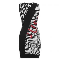 JUST CAVALLI Zebra Mini Dress