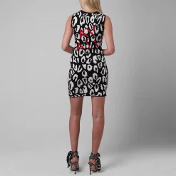 JUST CAVALLI Zebra Mini Dress -Gul Sales Shop 65142508 xxl a3