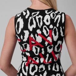 JUST CAVALLI Zebra Mini Dress -Gul Sales Shop 65142508 xxl a5