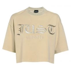 JUST CAVALLI Gothic Print T Shirt